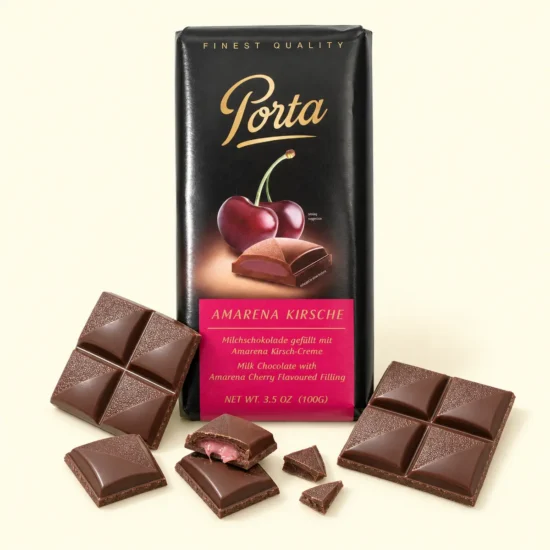 Amarena Cherry-Filled Chocolate Bar image