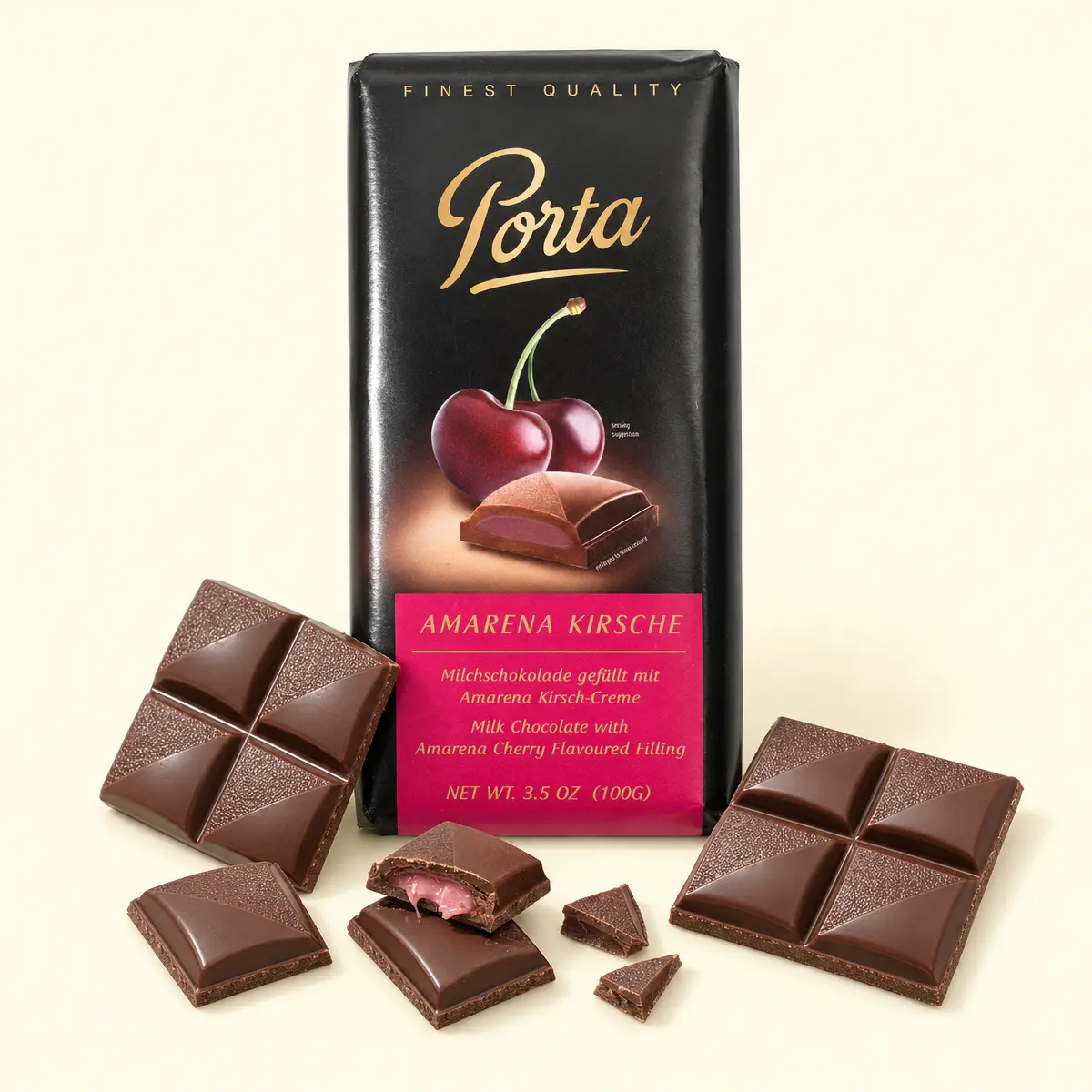cherry　ポーラ Amarena Cherry-Filled Chocolate Bar | Universal Yums
