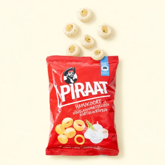 Sour Cream & Garlic Potato Rings Package