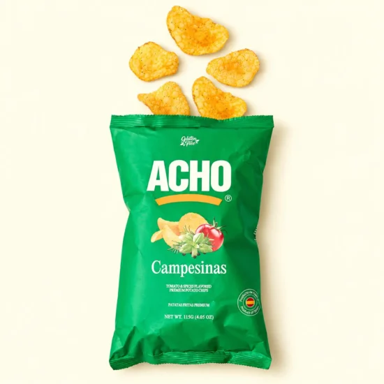 Campesinas Tomato & Spices Potato Chips Package