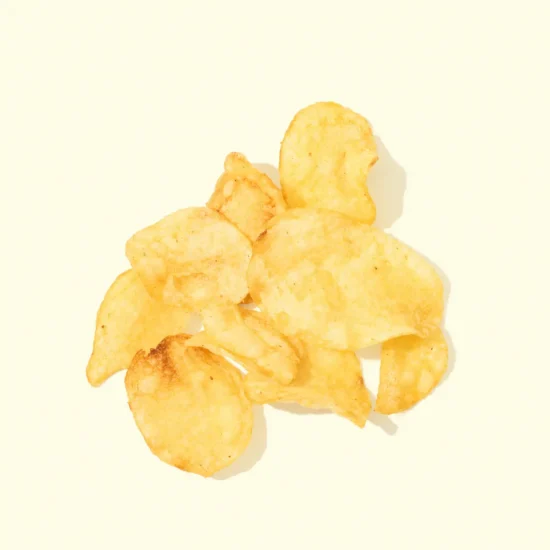 Fried Egg-Flavored Potato Chips Pieces