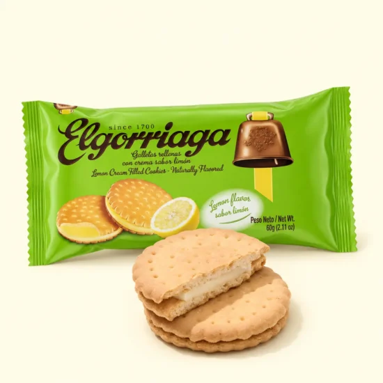 Lemon Cream Sandwich Cookies Package