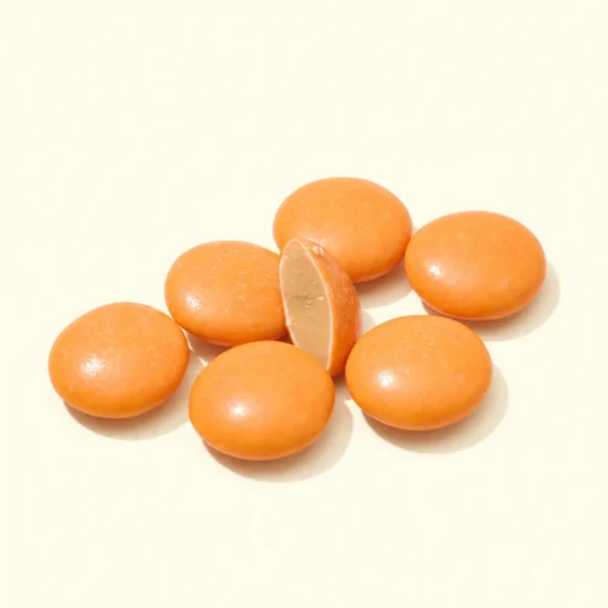 Caramel White Chocolate Dragées Pieces