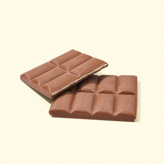 Milk Chocolate with Pineapple Flavor Filling Pieces