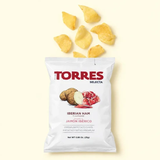 Iberian Ham-Flavored Potato Chips Package