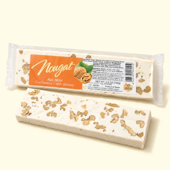 Soft Walnut Nougat Package