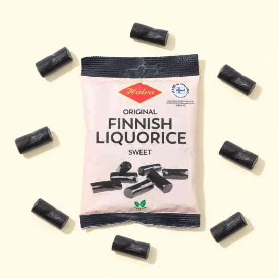Halva Original Black Liquorice Package