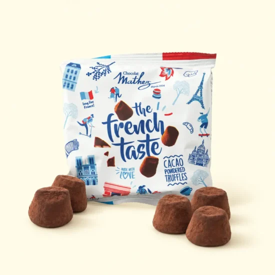 Cocoa Powdered Truffles Package