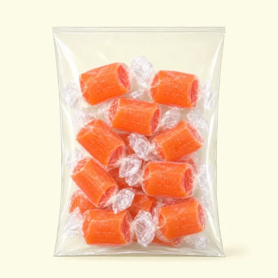 Orange-Flavored Fudge Package