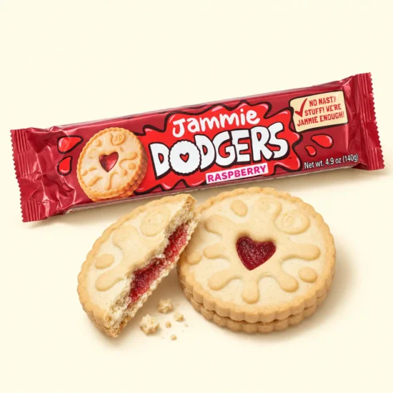 Raspberry Shortcake Cookies image