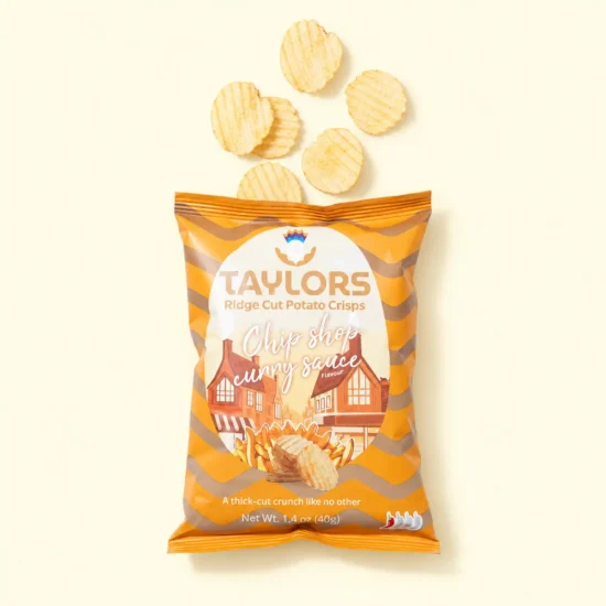 Chip Shop Curry Sauce Potato Chips Package