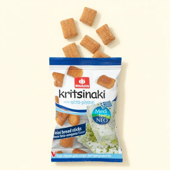 Kritsinaki Feta-Oregano Mini Bread Sticks image