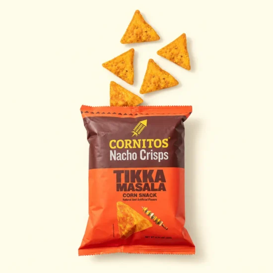 Tikka Masala Nacho Crisps Package