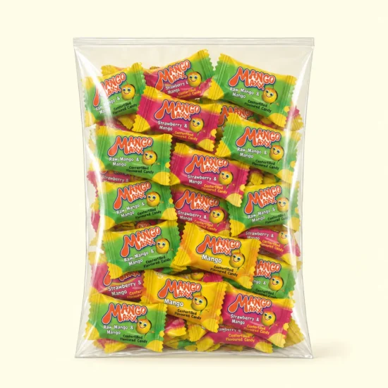 Assorted Mango-Flavored Hard Candies Package