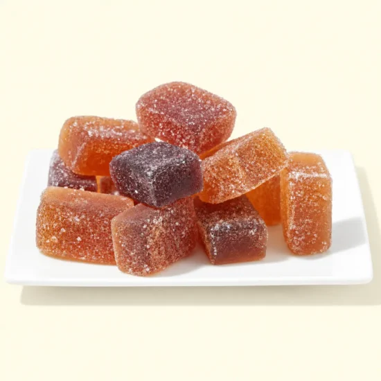 Fruit-Flavored Jelly Candies Pieces