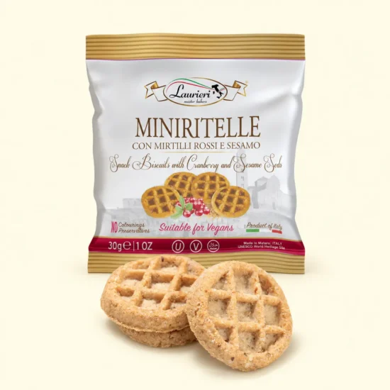 Miniritelle Cranberry & Sesame Biscuits image