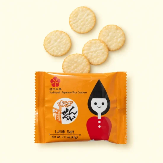 Salt Rice Crackers Package