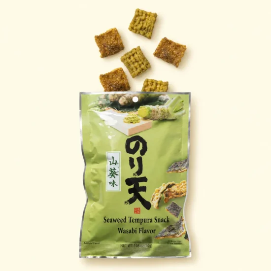 Matcha Seaweed Tempura Snack Package