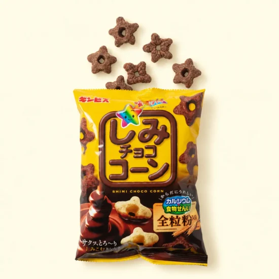Chocolate-Covered Corn Puffs Package