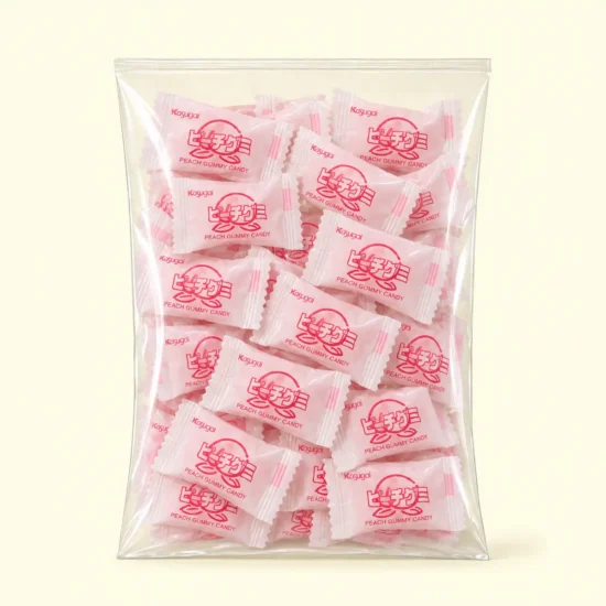 Kasugai Frutia Peach Gummy Package