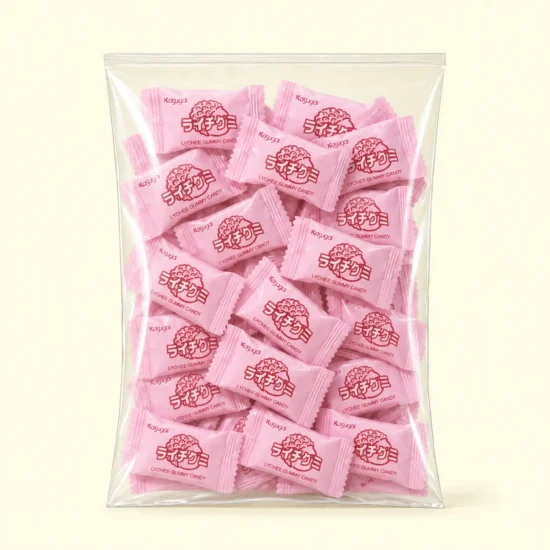 Lychee Gummy Candy Package