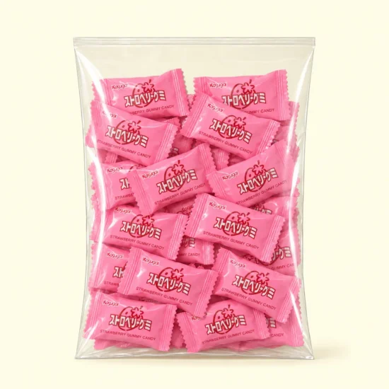 Kasugai Frutia Strawberry Gummy Package