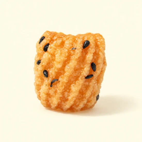Shin Zzang Honey & Roasted Black Sesame Puffs | Universal Yums