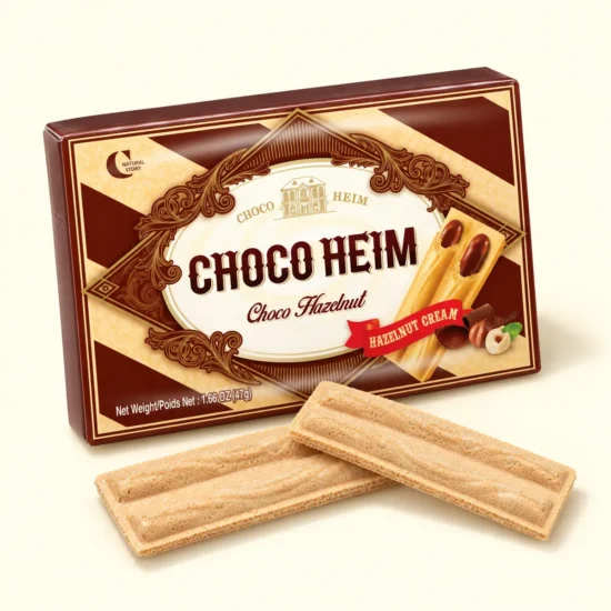 Choco Heim Hazelnut Cream Wafer Cookies image