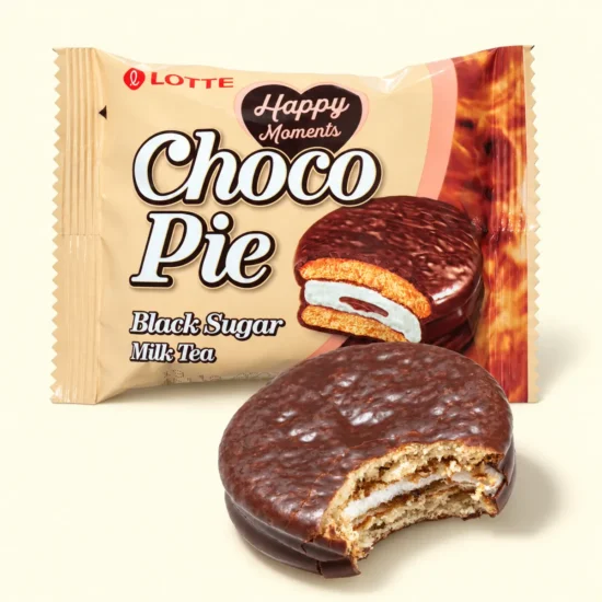 Black Sugar Milk Tea Marshmallow Choco Pie image
