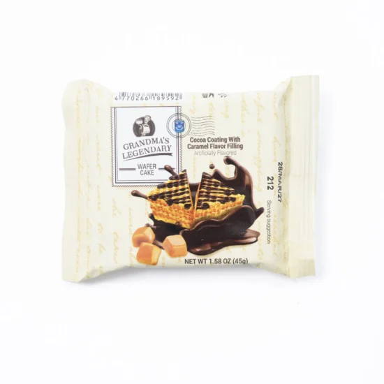 Grandma's Legendary Caramel & Cocoa Wafer Cake Package