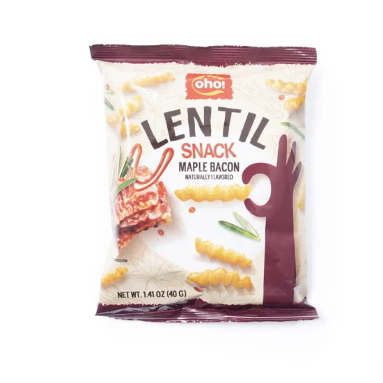 Maple Bacon Lentil Chips Package