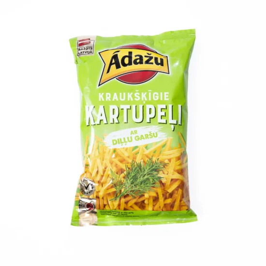 Dill-Flavored Potato Sticks Package
