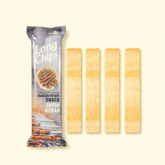 Shish Kebab Mashed Potato Chips Package