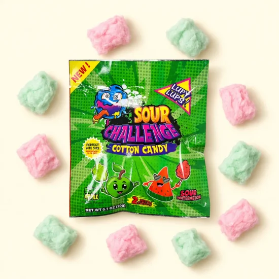 Cotton Candy with Sour Apple & Watermelon Package