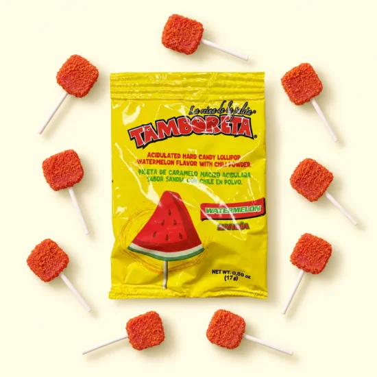 Sweet & Spicy Watermelon Lollipop image