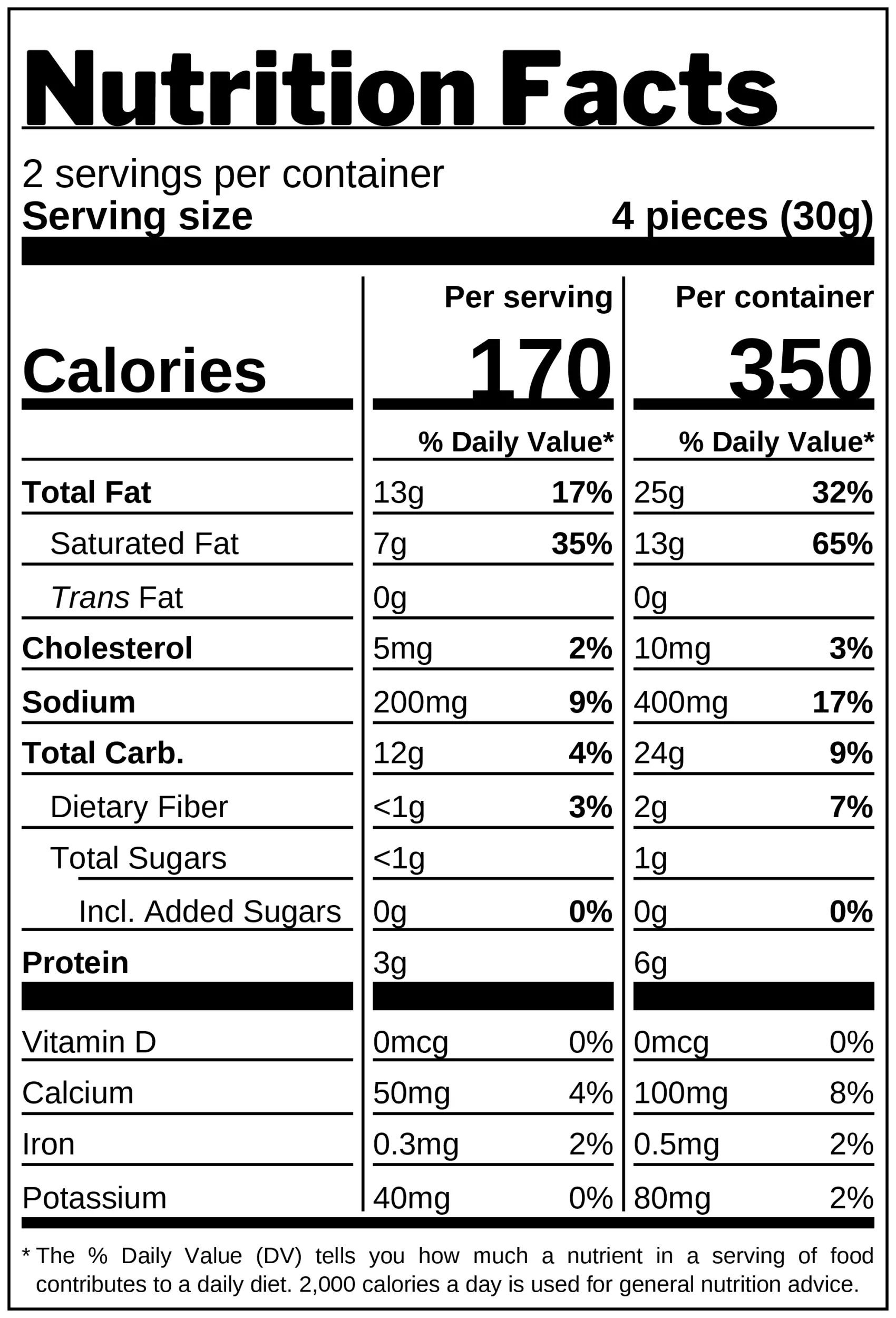 Gouda, Tomato & Basil Cheese Puffs nutrition facts
