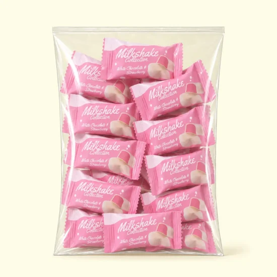 Strawberry & White Chocolate-Flavored Candy Package