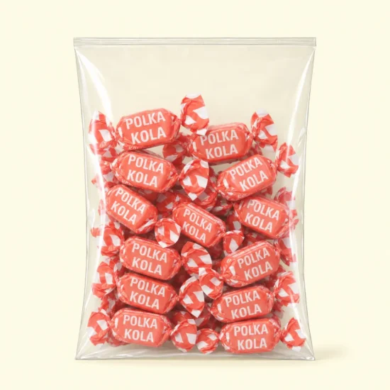 Mint & Raspberry-Flavored Caramel Package