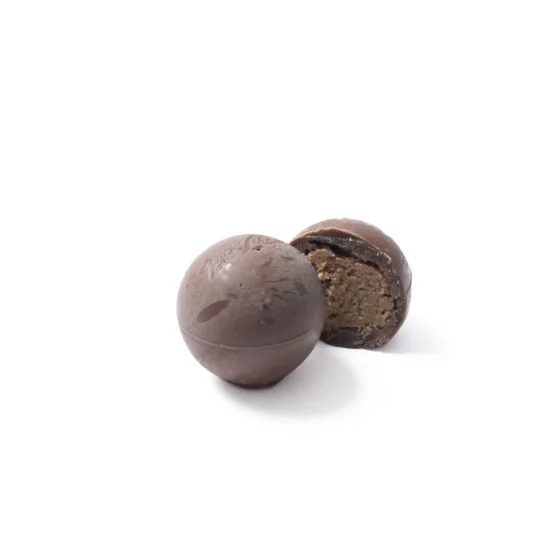Peanut Cream-Filled Choco-Truffle Pieces