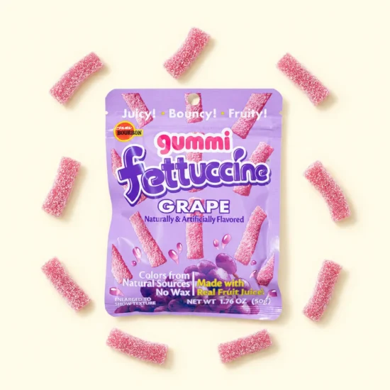 Grape Gummy Fettuccine Package