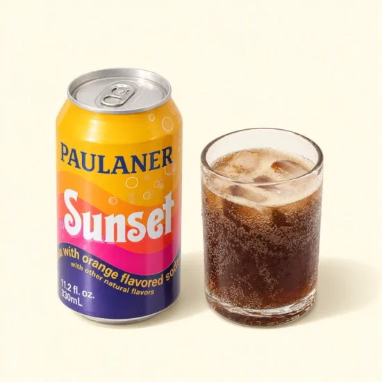 Sunset Orange & Cola Soda Package