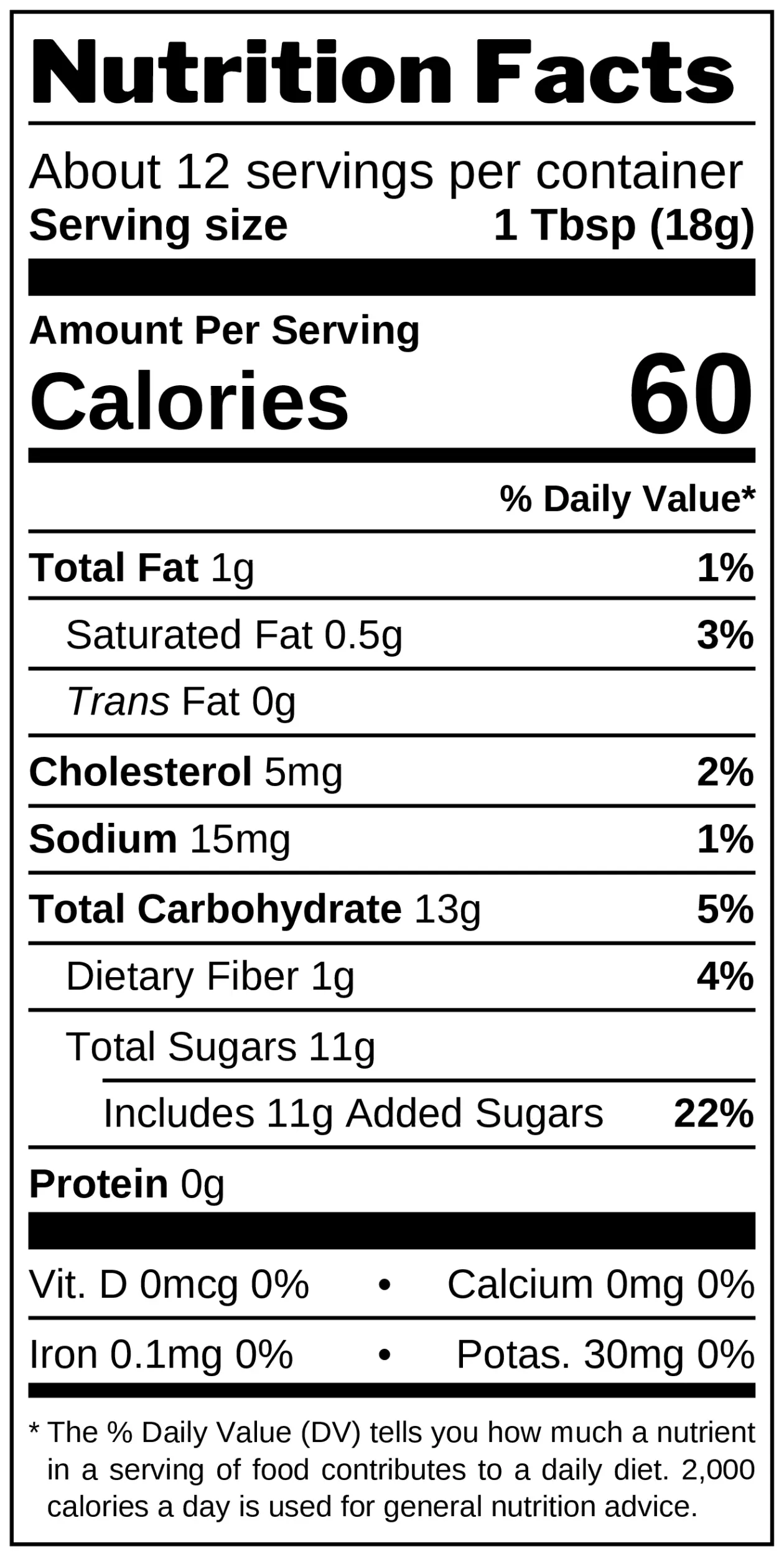Red Bean Spread nutrition facts