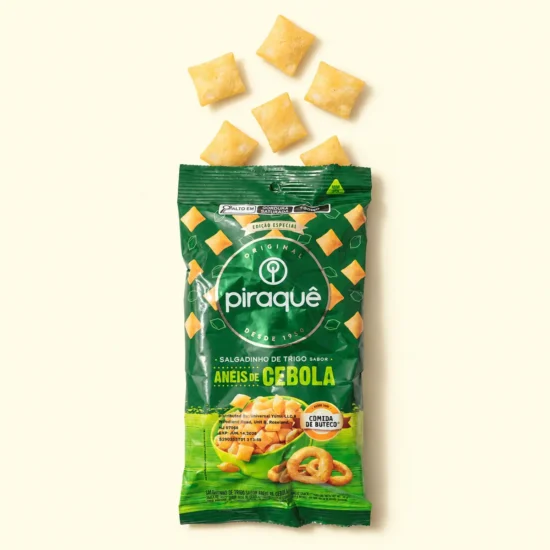 Onion Rings Wheat Snack Package