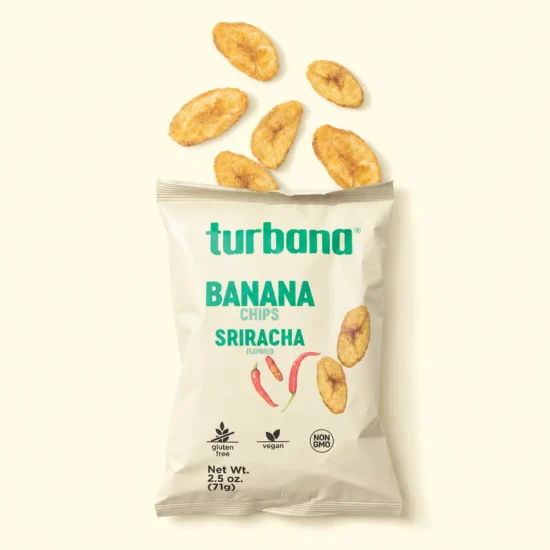 Sriracha Banana Chips Package